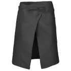 Kariban derék kötény Cotton Mid-Length 280 sötét szürke