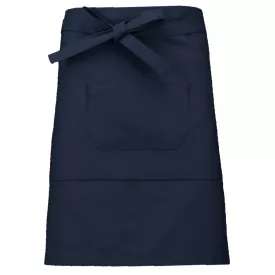 Kariban derék kötény Cotton Mid-Length 280 tengerkék