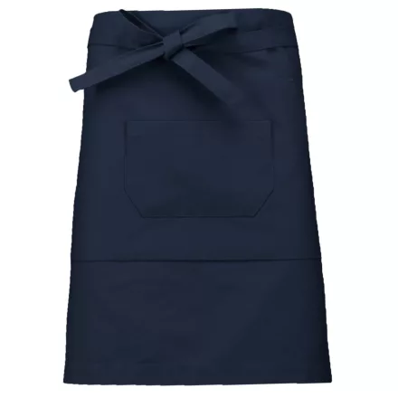 Kariban derék kötény Cotton Mid-Length 280 tengerkék