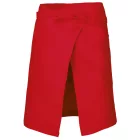 Kariban derék kötény Cotton Mid-Length 280 piros
