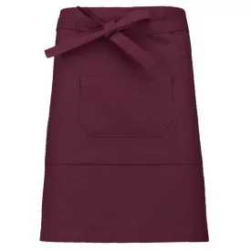 Kariban derék kötény Cotton Mid-Length 280 bordó