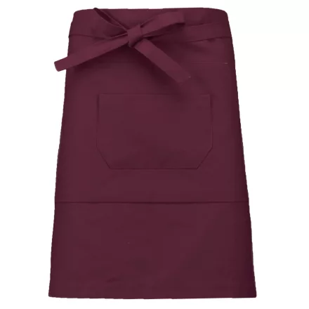 Kariban derék kötény Cotton Mid-Length 280 bordó