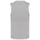 Kariban kötött mellény Jumper V-Neck melírozott szürke