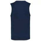 Kariban kötött mellény Jumper V-Neck tengerkék