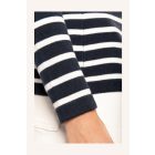 Kariban női pulóver Sailor Jumper 285 tengerkék-fehér