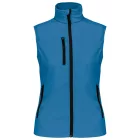 Kariban női softshell mellény 300 aqua