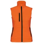 Kariban női softshell mellény 300 fluo narancs