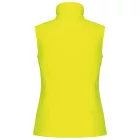 Kariban női softshell mellény 300 fluo sárga