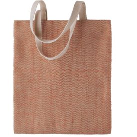 Kimood táska Natural Yarn Dyed Jute natúr-sáfrány