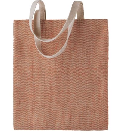 Kimood táska Natural Yarn Dyed Jute natúr-sáfrány