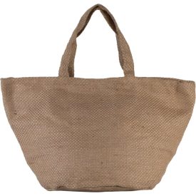 Kimood táska Jute Natural Yarn Dyed natúr-cappuccino