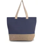 Kimood táska Rustic Juco tengerkék-natúr