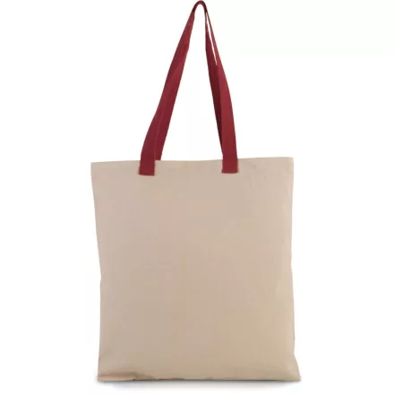 Kimood táska Flat Canvas 220 natúr-piros