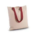 Kimood táska Flat Canvas 220 natúr-piros