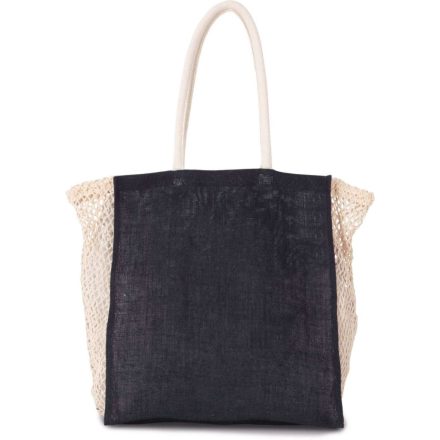 Kimood táska Juta KI0281 tengerkék-natúr