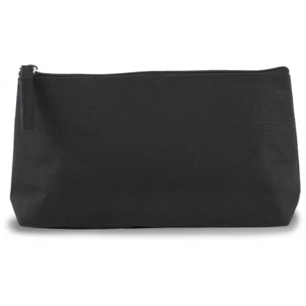 Kimood kozmetikai táska Cotton Canvas fekete