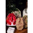 Kimood táska Christmas tengerkék-piros-fehér