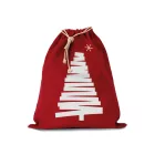 Kimood táska Christmas Tree cherry-fehér
