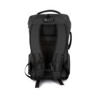 Kimood hátizsák WaterProof Anti-Theft fekete - sisaktartóval