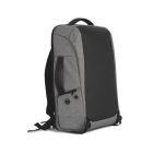 Kimood hátizsák/utazótáska Anti-Theft melírozott sötétszürke-fekete