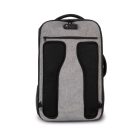 Kimood hátizsák/utazótáska Anti-Theft melírozott sötétszürke-fekete