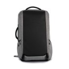 Kimood hátizsák/utazótáska Anti-Theft melírozott sötétszürke-fekete