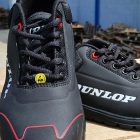 Dunlop munkavédelmi cipő Matt Black S3 ESD fekete