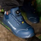 Dunlop munkavédelmi cipő Matt Navy S3 ESD kék