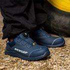 Dunlop munkavédelmi cipő Matt Navy S3 ESD kék