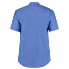 Kustom Kit rövid ujjú ing Oxford 135 olasz kék