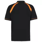 Kustom Kit galléros póló Oak Hill 210 fekete-narancs