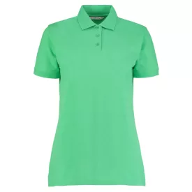 Kustom Kit női galléros póló Superwash 185 almazöld