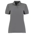 Kustom Kit női galléros póló Superwash 185 ébenszürke