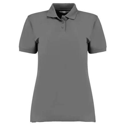 Kustom Kit női galléros póló Superwash 185 ébenszürke