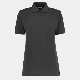 Kustom Kit női galléros póló Superwash 185 grafitszürke