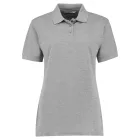 Kustom Kit női galléros póló Superwash 185 melírozott szürke