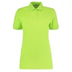 Kustom Kit női galléros póló Superwash 185 lime