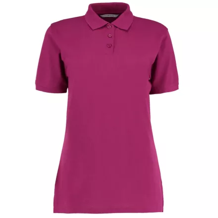 Kustom Kit női galléros póló Superwash 185 magenta