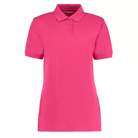 Kustom Kit női galléros póló Superwash 185 málna