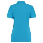 Kustom Kit női galléros póló Superwash 185 türkiz