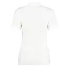 Kustom Kit rövid ujjú galléros blúz Comfortec 210 fehér