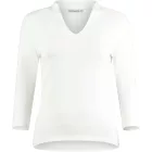 Kustom Kit 3/4 ujjú blúz Mandarin 200 fehér