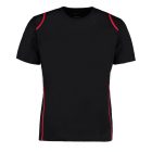 Kustom Kit póló Cooltex Contrast 140 fekete-piros