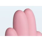 Kingfa púdermentes nitril kesztyű Medical flamingo 100 db/csomag