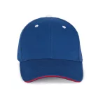 K-Up baseball sapka Orlando 6P királykék-piros-fehér