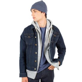 K-Up sapka Beanie melírozott kék