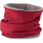 K-Up csősál Winter piros-világos szürke