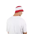 K-Up kalap Bucket piros-fehér
