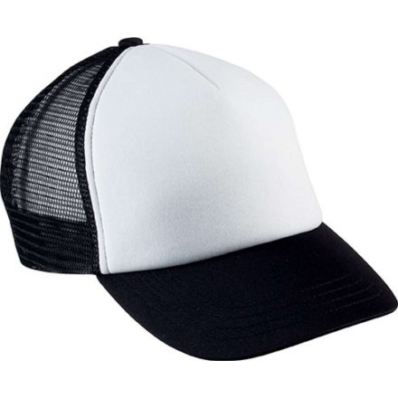 K-Up gyerek baseball sapka Junior Trucker 5P fehér-fekete