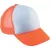 K-Up gyerek baseball sapka Junior Trucker 5P fehér-fluo-narancs